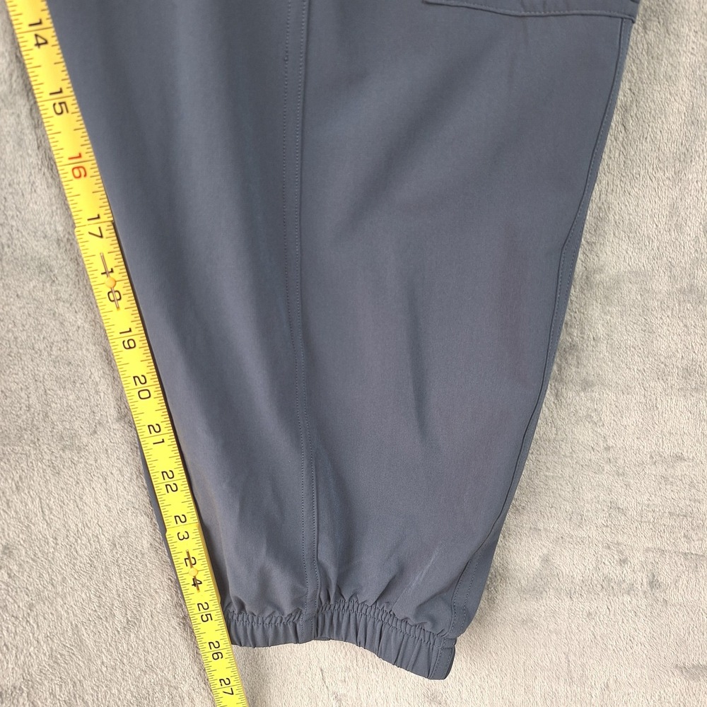 Spanx Pants Womens XL Petite Blue Out Of Office Cargo Jogger Athletic Athleisure - Picture 5 of 10